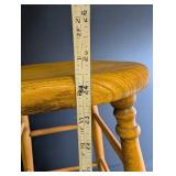 Vintage Oak Bar Stool