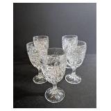 Vintage Cut Crystal Goblets (Lot of 4)