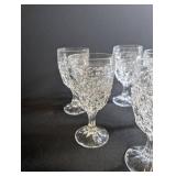 Vintage Cut Crystal Goblets (Lot of 4)
