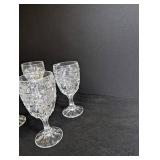 Vintage Cut Crystal Goblets (Lot of 4)