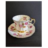 Elizabethan Floral Teacup, Antique Ivory Frame & Rose Box Mixed Lot