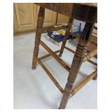 Oak Cane Back Chair