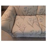 Floral Upholstered Sofa & Loveseat Set (Lot of 2)