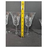 Crystal Stemmed Cordial Glasses (Set of 5)