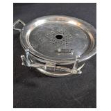 Vintage Silverplate Cruet Stand & Covered Dish Set (Lot of 2)