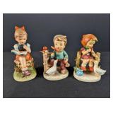 Vintage Erich Stauffer Japanese Figurines (Set of 3)