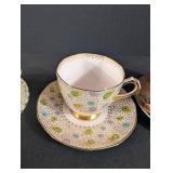 Vintage English Bone China Teacup Trio Royal Albert & Tuscan