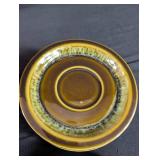 Vintage Brown Glaze Stoneware Dinnerware Set