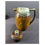 Vintage Brown Glaze Stoneware Dinnerware Set