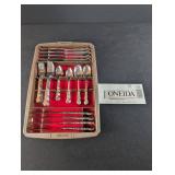 Oneida Lyon Stainless Flatware Set With Case