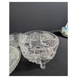 Crystal Compotes and Serving Dishes Mixed Lot