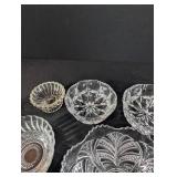 Crystal Compotes and Serving Dishes Mixed Lot