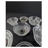 Crystal Compotes and Serving Dishes Mixed Lot