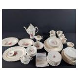 Vintage Spode Billingsley Rose Dinnerware Mixed Lot