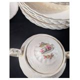 Vintage Spode Billingsley Rose Dinnerware Mixed Lot