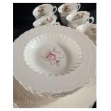 Vintage Spode Billingsley Rose Dinnerware Mixed Lot