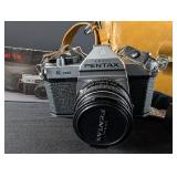Vintage Asahi Pentax K1000 Camera Kit