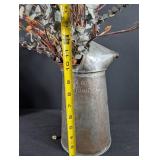 Vintage 4 Qt Liquid Canister Vase