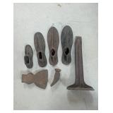 Antique Cast Iron Cobblers Set