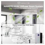 $250 2026 HVAC Scent Diffuser, 7000 Sq.Ft with WiFi APP Touch Screen | 800ML Waterless Aromatherapy Diffuser, Oil Level Monitoring, Perfect for Home, Hotel, Mall & Office
