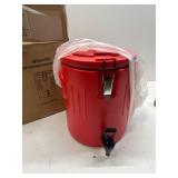 Insulated Beverage Dispenser 3.5 Gallon, Hot Drink Dispenser with 304 Stainless Steel Interior & Spout, Hot Water Dispenser for Parties, Portable Outdoors Water Cooler Jug for Camping Sports,NSS
