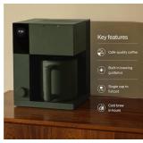 $400 Fellow Aiden Precision Coffee Maker   Automatic Drip Coffee Maker, Single Serve to 10-Cup Capacity, Precise Temperature Control, Thermal Carafe, Cold Brew Preset, Scheduling, Companion App: Home 