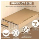 5 Pack Size24x16in Wire Shelf Cover for Pantry, Closet, Kitchen   Waterproof PVC Wood-Look Wire Rack Covers for Shelves, Multiple No-Tool Installation