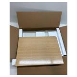 5 Pack Size24x16in Wire Shelf Cover for Pantry, Closet, Kitchen   Waterproof PVC Wood-Look Wire Rack Covers for Shelves, Multiple No-Tool Installation