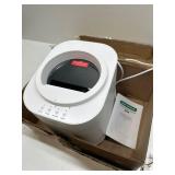 $218 4L Electric Composter for Kitchen, Smart Countertop Compost Bin, Odorless | Low Noise | Auto-Cleaning | Turn Food Waste into Fertilizer, Indoor Food Waste Compost Machine, White