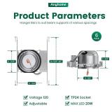 6 Pack 6 Inch Recessed Lighting Housing,Can Light Housing,New Construction Recessed Lighting,IC Rated & Air Tight,TP24 Connector,ETL Listed
