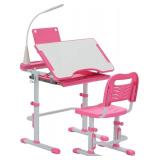 SMAGREHO Kids Desk and Chair Set, Height Adjustable Child