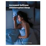 PERLECARE Full Size Mattress Topper, 3 Inch Gel Memory Foam Mattress Topper for Pressure Relief, Premium Soft Topper for Cooling Sleep, Non-Slip Design with Removable&Washable Cover,Oeko-Tex Certified