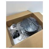 $152 15 Inch Large Outdoor Gooseneck Barn Light, *NO BULBS* Dusk to Dawn Barn Lights 2-Pack, Exterior Classic Black Barn Light for Porch, Farmhouse, Garage, Gooseneck Lighting