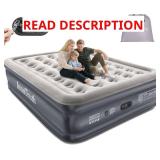 InnoTruth Air Mattress Queen with Built in Pump, Inflatable Mattress Blow up Mattress, Family Choice Award, 18" Colchones Inflables Air Bed for Guest & Home, Ideal for Camping, 650lbs,
