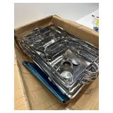 $130 Chafing Dishes for Buffet 4 Pack, 9QT No Fingers Cut Roll Edge Designed Chafing Dish Buffet Set Mirror-Like Polished Finish Food Warmers for Parties, Birthday, Holiday Parties, Church Events, etc