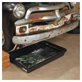 PIG Containment Tray - Rim to Rim Dimensions 52.25" L x 16.25" W x 5" H Utility Tray - Interior Bottom Dimensions 48" L x 12" W - 11.96 gal. Sump Capacity - PAK918