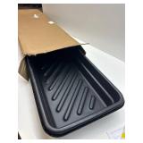 PIG Containment Tray - Rim to Rim Dimensions 52.25" L x 16.25" W x 5" H Utility Tray - Interior Bottom Dimensions 48" L x 12" W - 11.96 gal. Sump Capacity - PAK918