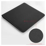 Trading Card Binder Sleeves 12 Pocket PU Card Binder PU Cover Trading Card Binder for 480 Cards with Zipper Card Binders Card Holder Folders for Cards(Black)
