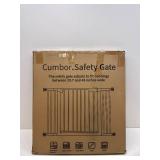 Cumbor 29.7-48" Baby Gate for Stairs, Mom