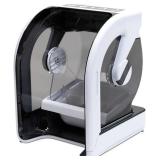 $130 Closer Pets MiBowl Smart Selective Microchip-Activated Automatic Pet Feeder (CP500) - BPA and BHT Free Bowl with Enclosed Back for Small to Medium Cats and Small Dogs, White