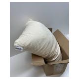 $149 Coop Home Goods Adjustable Latex Pillow Queen, Talalay Latex & Microfiber Fill, Best Pillows for Sleeping, Ergonomic, Naturally Cooling, Eco-Friendly, Medium Firm for Back, Side & Stomach Sleeper