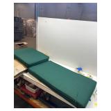 Chaise Lounge Cushions Outdoor, 72"x26"x3" Triple-Waterproof Outdoor Chair Cushion with Removable Cover Forest Green Color