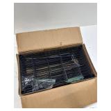 HOMEFORT 6-Shelving Unit, Adjustable Wire Shelving, Metal Wire Shelf Rack Organizer for Kitchen, Pantry, Closet, Bathroom, Laundry, Black,21" W x 11" D x 69" H