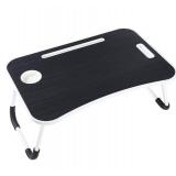 Simple and Stylish Laptop Folding Table, Bedside Storage Table, Portable Suitable for Bed/Sofa/Desk