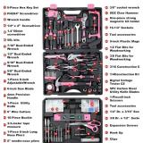 Tool Set- 412 Piece Home Repair/Auto Tool Kit, Storage Organizer with Drawers, Toolbox Storage Case for Women & Men, Perfect for Homeowner, Diyer, Handyman, DIY