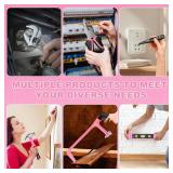 Tool Set- 412 Piece Home Repair/Auto Tool Kit, Storage Organizer with Drawers, Toolbox Storage Case for Women & Men, Perfect for Homeowner, Diyer, Handyman, DIY