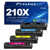 $160 Amazon.com: 210X Toner Cartridges 4 Pack (with Chip) Compatible for HP 210X 210A Replacement for HP Color Laser Jet Pro MFP 4301fdw 4201dw 4201dn 4301fdn 4301dw Printer (Black/Cyan/Magenta/Yellow