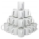 11 oz Porcelain Sublimation Mugs- Case of 36 Mugs