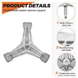 UPGRADED 4434ER0002H 4434ER0002D 4434ER0002A Rear Drum Spider by Beaquicy-replace the AP5592038 lg spider washer spinner support on the wm2455hg,wm2050cw,wm2487hwm,WM3050cw wm3470hva,wm3875,etc