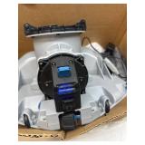 $199 Automatic Leaf Robotic Pool Vacuum Cleaner Heavy Duty Pool Opening Heavy Debris 360  Ultra Wide Suction Inlet, 1.85 Gal X-Large Bag, 62 GPM Flow, 90 Min, AutoPark - Ideal for Inground Aboveground